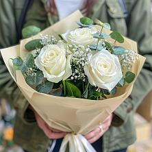 Букет Нежные грёзы в Курганинске Букет цветов из: Розы в Курганинске