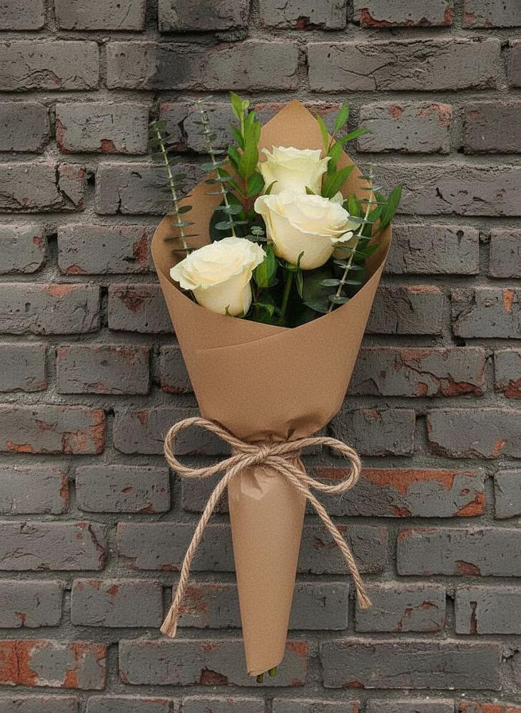 Букет из 3 роз в Курганинске Букет цветов из: Розы в Курганинске